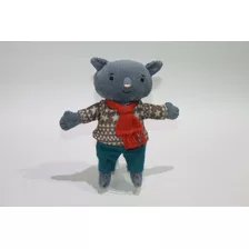 Peluche Gato Las Aventuras De Abney & Teal Original 18cms