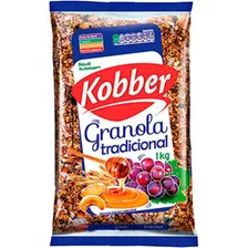 Kit 3 Granola Kobber Tradicional 1 Kg