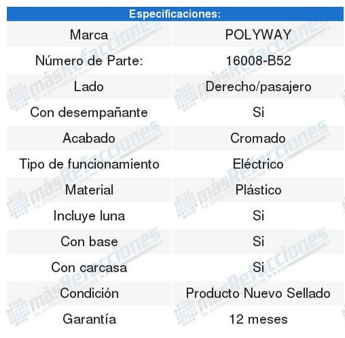 Par Espejos Laterales Fiat 500 2015 Foto 2