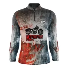 Camisa Motociclista - Spt Ref 07 - Proteção Solar Uv 50+