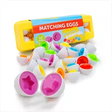 Brinquedo Sensorial Montessori Infantil Caixinha De Ovos Top