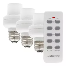 Maxxima Enchufe De Luz De Control Remoto E26 Inalambrico Pro