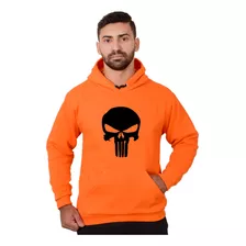 Blusa Moletom Justiceiro Casaco Punisher De Frio Top