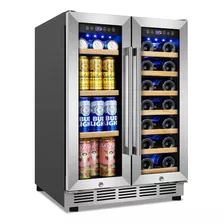 Refrigerador De Vino Y Bebidas Enfriador De Bebidas De 24