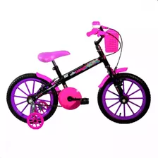 Bicicleta Infantil Aro 16 Ktx Menina Boneca Lunni 
