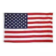 Bandera De Estados Unidos 1.5m X 90cm Usa Resistente Lavable