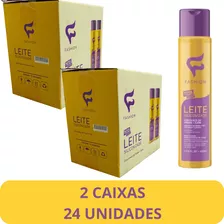 Kit 24 Leite De Silicone Sem Enxague 400ml Atacado Fashion