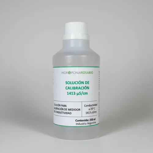 Solución De Calibración 1413 Us/cm P. Conductimetro 250 Ml
