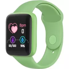 Smart Watch Macaron Y68 Color Verde