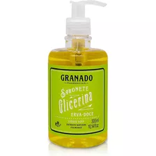 Sabonete Líquido Erva-doce Granado Glicerina Frasco 300ml