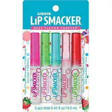 Brillo Labial Liquido Lip Smacker, Pack Amistad, 5 Uds.