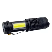 Linterna Led Recargable Usb Táctica Militar Alto Brillo