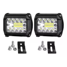 2 Exploradora Rompe Niebla 20 Led 8000 Lumens Moto/carro 60w