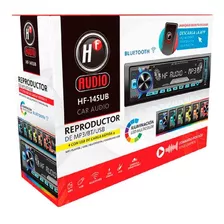 Estereo Para Auto Bluetooth Marca Hf Audio Modelo Hf-145ub