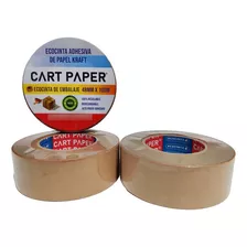 Cinta Embalaje Papel Kraft Autoadhesivo 100m / Cart Paper