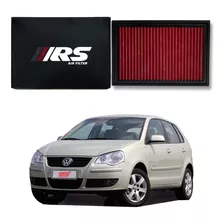 Filtro Ar Esportivo Inbox Rs Vw Polo 1.6 8v Total Flex 2007