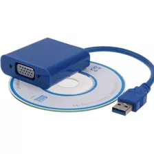 Adaptador De Video Usb 3.0 A Vga Monitor Extendido Proyector