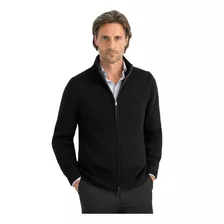 Sweater Hombre Campera Con Cierre Hilo Liviano