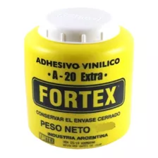 Pegamento Adhesivo Vinilico Fortex A-20 Color Blanco De 1kg No Tóxico