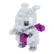 Blocos De Montar Pokémon Mewtwo (130 Peças) Nanoblock Kawada