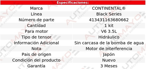 1-kit De Distribucin Montero Sport V6 3.5l 03-04 Foto 3