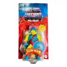 Pig Head - Motu Origens He-man Coleção Sun Man
