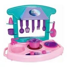Cozinha Infantil Da Lisy Com Talheres E Panelas Super Toys Cor Colorida