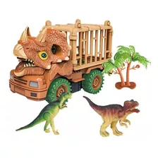 Vehiculo Dinosaurio Con Destornillador Para Ensamblar