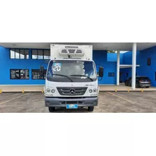 Mb Accelo 1316 6x2,ano 2019/20 Baú De Fibra Ap. Frigo King