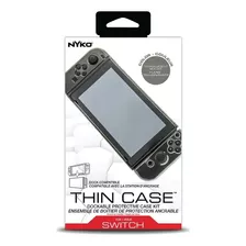 Kit Funda Protector Humo + Templado Nyko Nintendo Switch