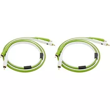 Oyaide: Cables Rca Clase B, Duo 1.0m - Verde (par Correspond