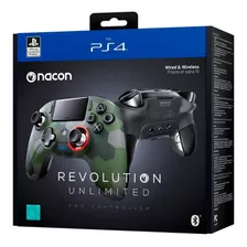 Nacon Pro Controller Revolution Unlimit Verde Camuflado Ps4