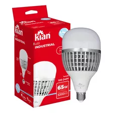 Lâmpada Led Industrial Bulbo T 65w Galpão Branca E27 6500k