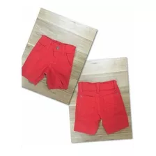 Bermuda Collor Jeans Infantil Masculina Várias Cores