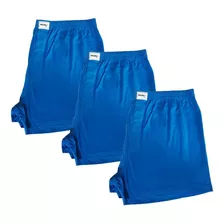 Cueca Samba Canção 100 % Algodão P Ao Gg Kit Com 4 