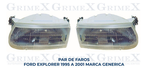 Par Faro Ford Explorer 1995-95-96-97-98-99-00-2001-01 Ore Foto 3