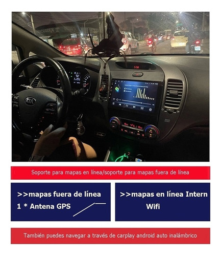 Sovob Radio Estereo Android Gps Kia Forte Cerato 2013-2017 Foto 2