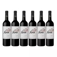 Vino Tinto Altos Del Plata Malbec Bodega Terrazas 750 Ml. X6