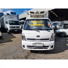 Kia Bongo 2015 Baú Fibra Com Aparelho