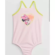 Malla Traje De Baño Niñas Uv Gap Disney Minnie 18/24 Meses 