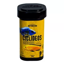 Ração Ciclídeos Onívoros P 50g Peixes - Nutricon C/ Alho