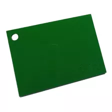 Chapa Acrílico Verde 50cm X 40cm X 2mm P/corte Laser Vd818
