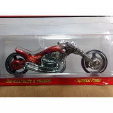 Priviet Motocicleta Blast Lane Marron Hot Wheels Hw 1