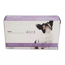 Pipeta Antipulgas Protech Perro 11 A 25 Kg.