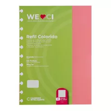 Caderno Inteligente Refil Grande Colorido 80g