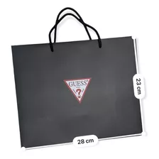 Bolsa De Papel Regalo Marca Guess De 28x23