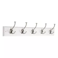 Liberty Hardware Perchero De Pared Con 5 Ganchos Decorativos