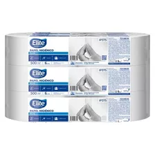Papel Higienico Elite Plus Hs 500mts X 6 - Ip375