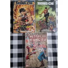 Lote Shang-chi Mestre Do Kung Fu Panini