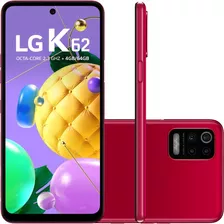 Smartphone K62 6,59'' 64gb 4gb Ram 13mp Vermelho LG